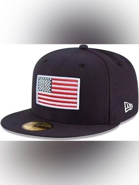 Kid’s New Era 59Fifty American Flag fitted hat